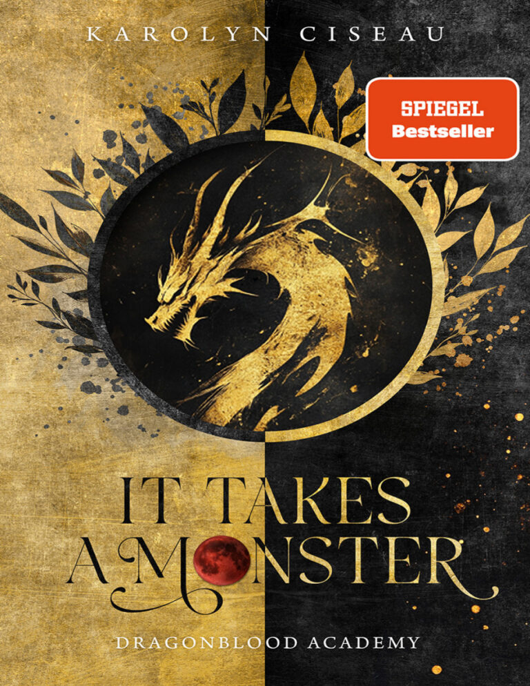 It Takes a Monster Dragonblood Academy German Edition Karolyn Ciseau Kitap Kapağı