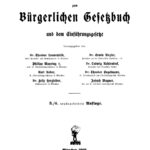 J v Staudingers Kommentar zum Burgerlichen Gesetzbuch German Edition Ludwig Kuhlenbeck Kitap Kapağı