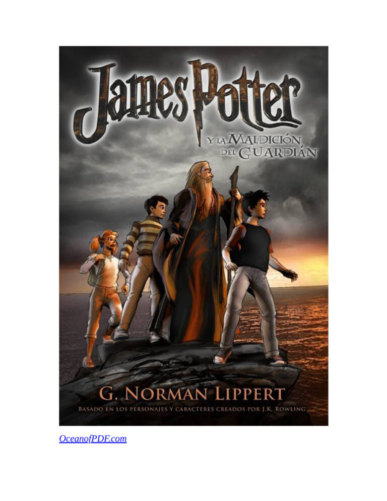 James Potter y La Maldicion del Guardian Lippert George Norman Kitap Kapağı