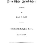 Januar bis Juni 1890 German Edition Hans Delbruck Kitap Kapağı