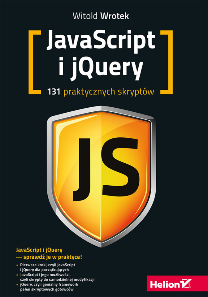 Javascript i jQuery 131 praktycznych skryptów Polish Edition Witold Wrotek Kitap Kapağı
