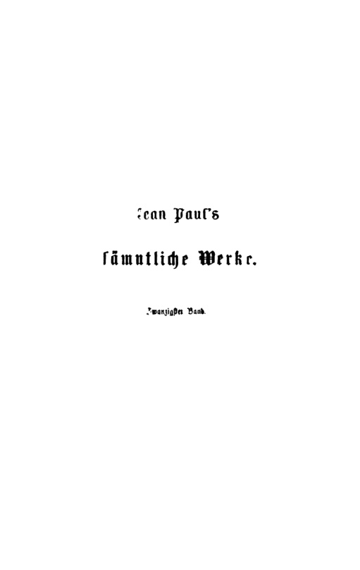Jean Pauls Sammtliche Werke Band 20 Flegeljahre Eine Biographie PDF Download