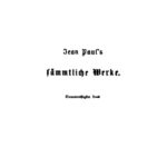 Jean Pauls Sammtliche Werke Band 31 German Edition Ernst Forster Kitap Kapağı