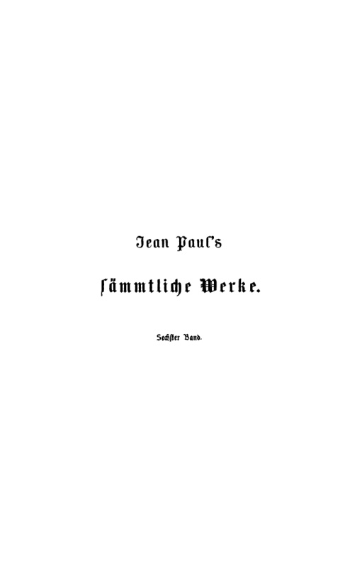 Jean Pauls Sammtliche Werke Band 6 Hesperus oder Funfundvierzig Hundsposttage PDF Download