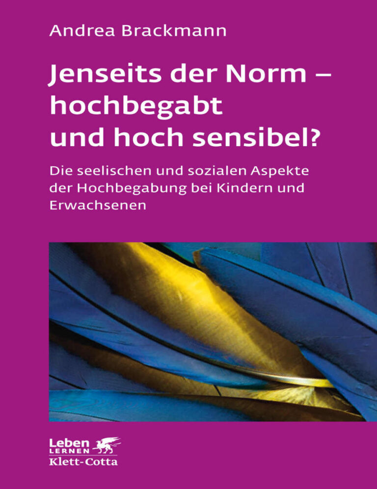 Jenseits der Norm hochbegabt und hoch sensibel German Edition Andrea Brackmann Kitap Kapağı
