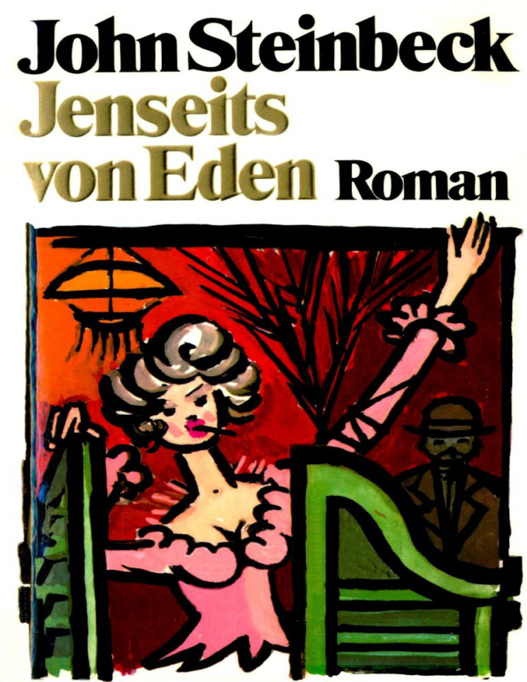 Jenseits von Eden German Edition John Steinbeck Kitap Kapağı