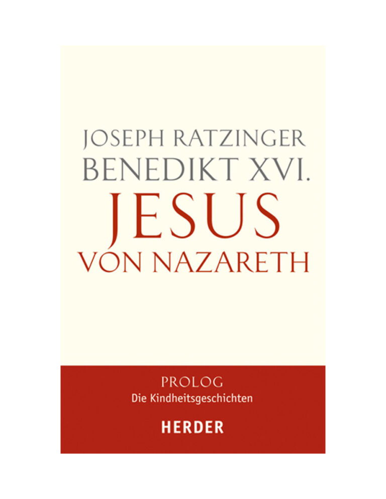 Jesus von Nazareth Prolog German Edition Joseph Ratzinger Kitap Kapağı