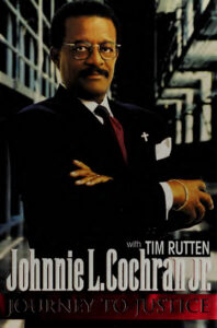 Journey to Justice Johnnie Cochran Kitap Kapağı