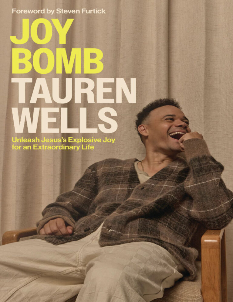 Joy bomb Tauren Wells Kitap Kapağı