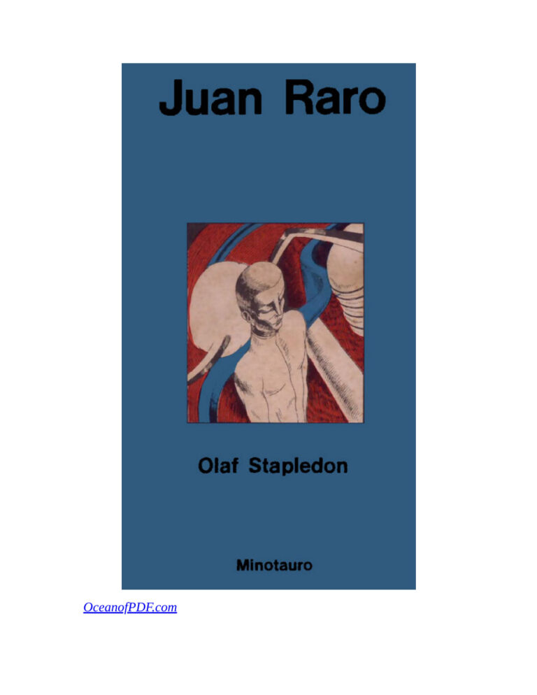 Juan Raro Spanish Stapledon Olaf Kitap Kapağı