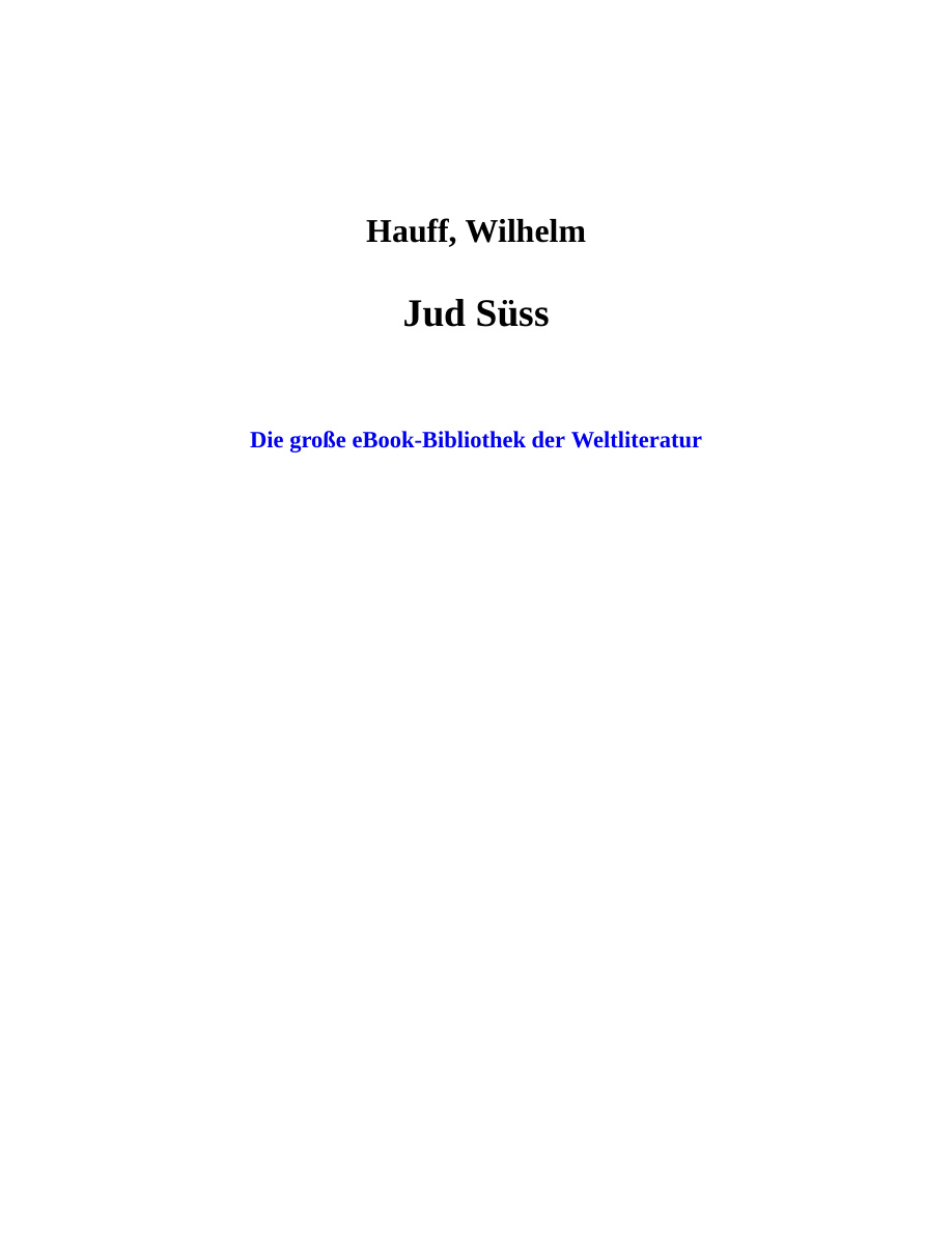 Jud Suess PDF Download