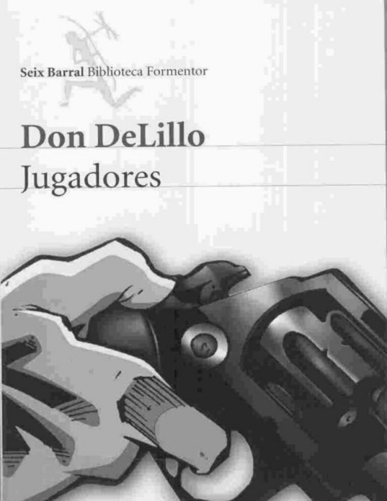 Jugadores Don DeLillo Kitap Kapağı