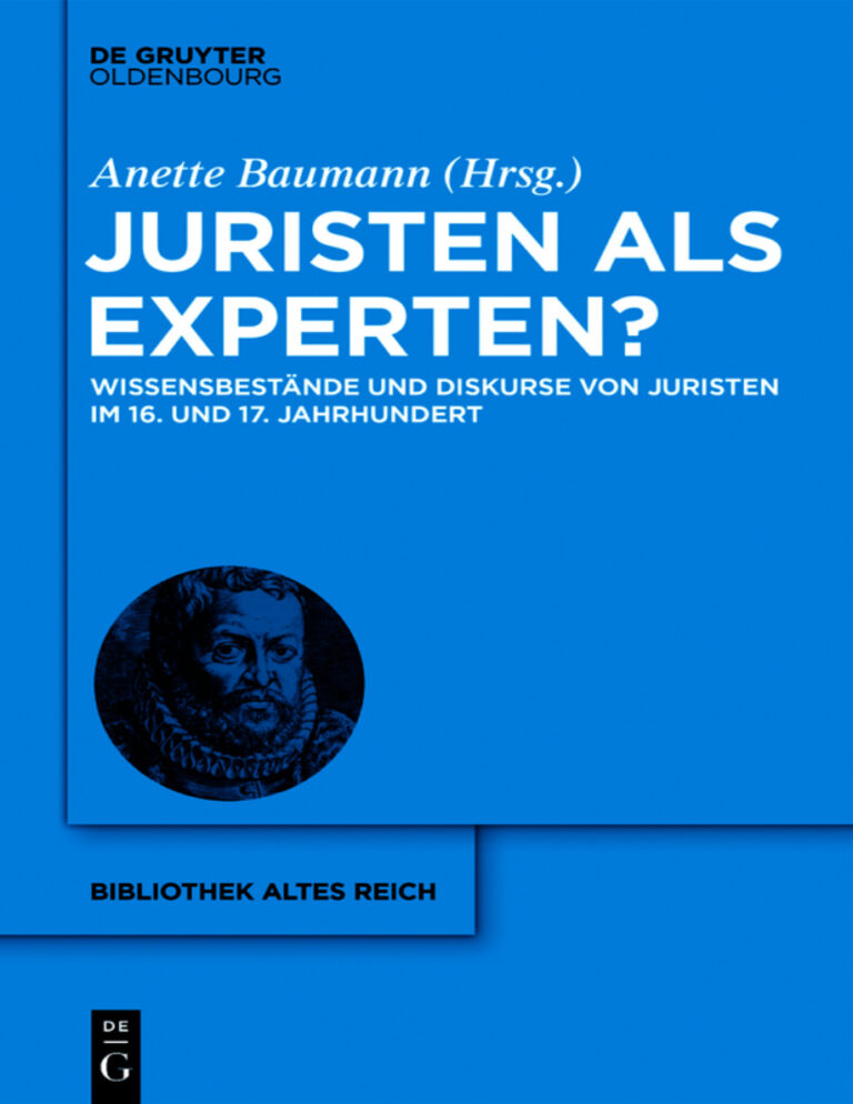 Juristen als Experten German Edition Anette Baumann Kitap Kapağı