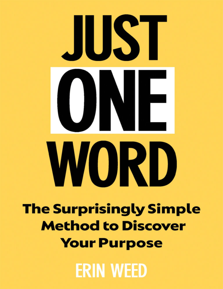 Just One Word Erin Weed Kitap Kapağı