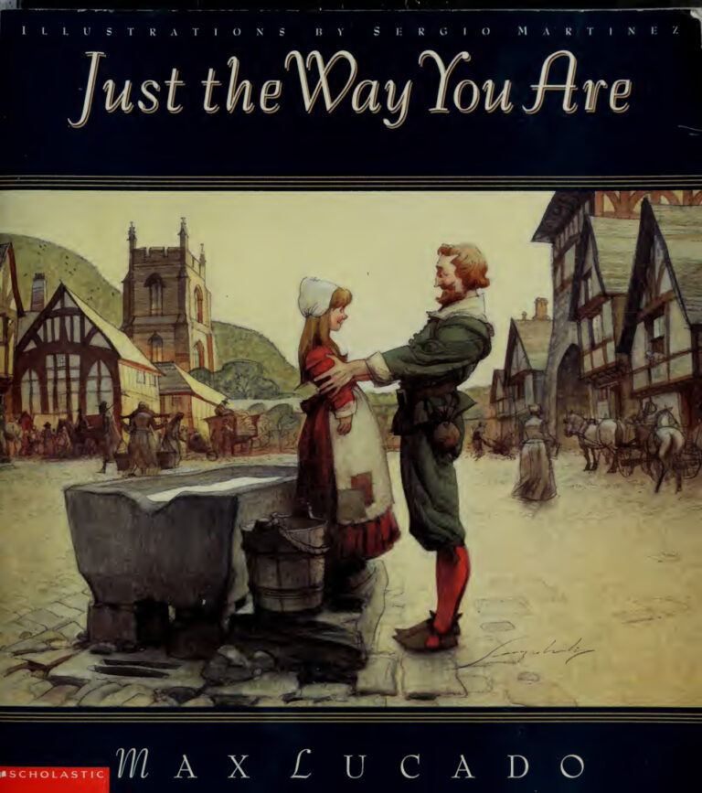 Just the way you are MAX Lucado Kitap Kapağı