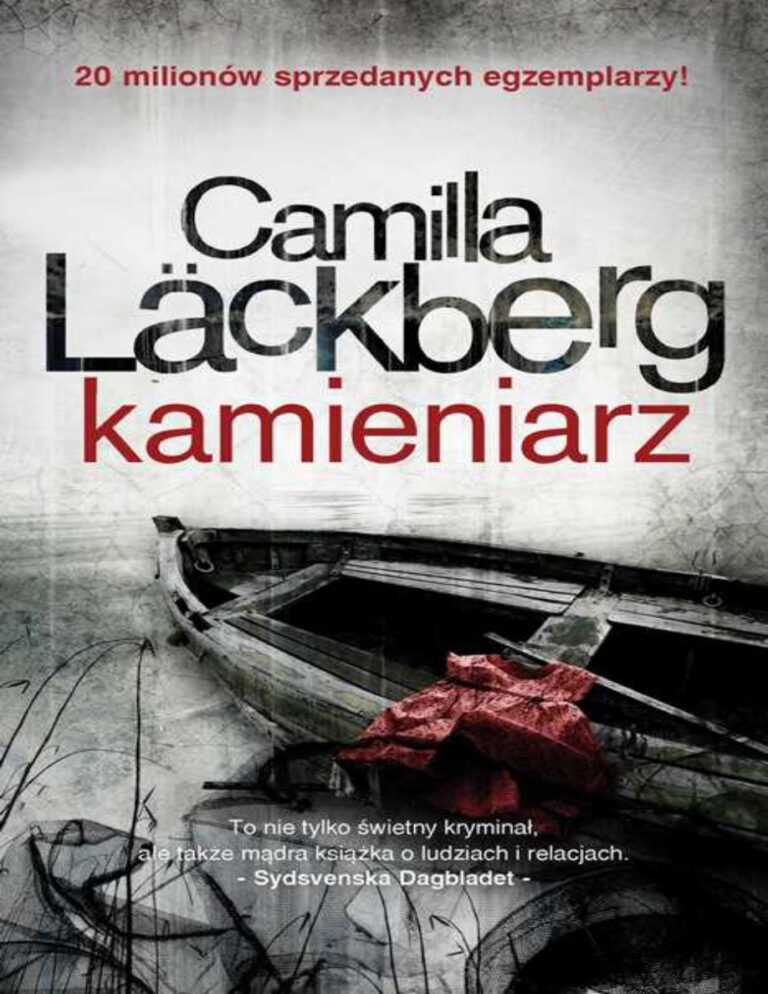 Kamieniarz Camilla LACKBERG Kitap Kapağı