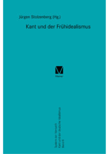 Kant und der Fruhidealismu German Edition Jurgen Stolzenberg Kitap Kapağı