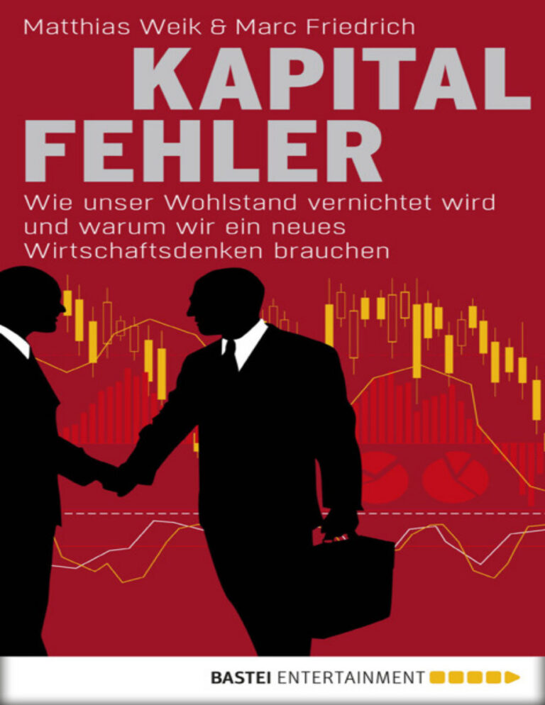 Kapitalfehler German Edition Matthias Weik Kitap Kapağı