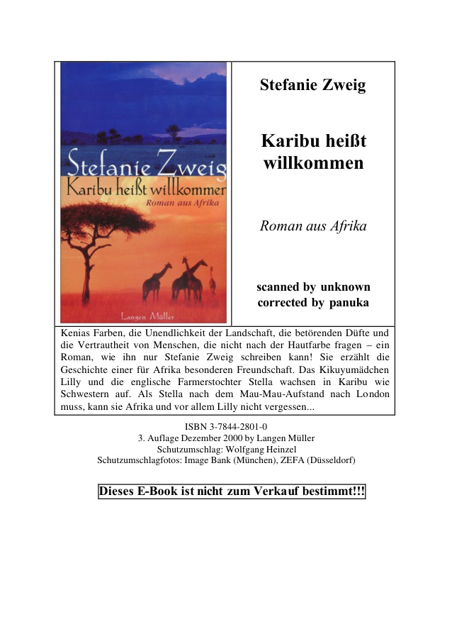 Karibu heisst willkommen PDF Download