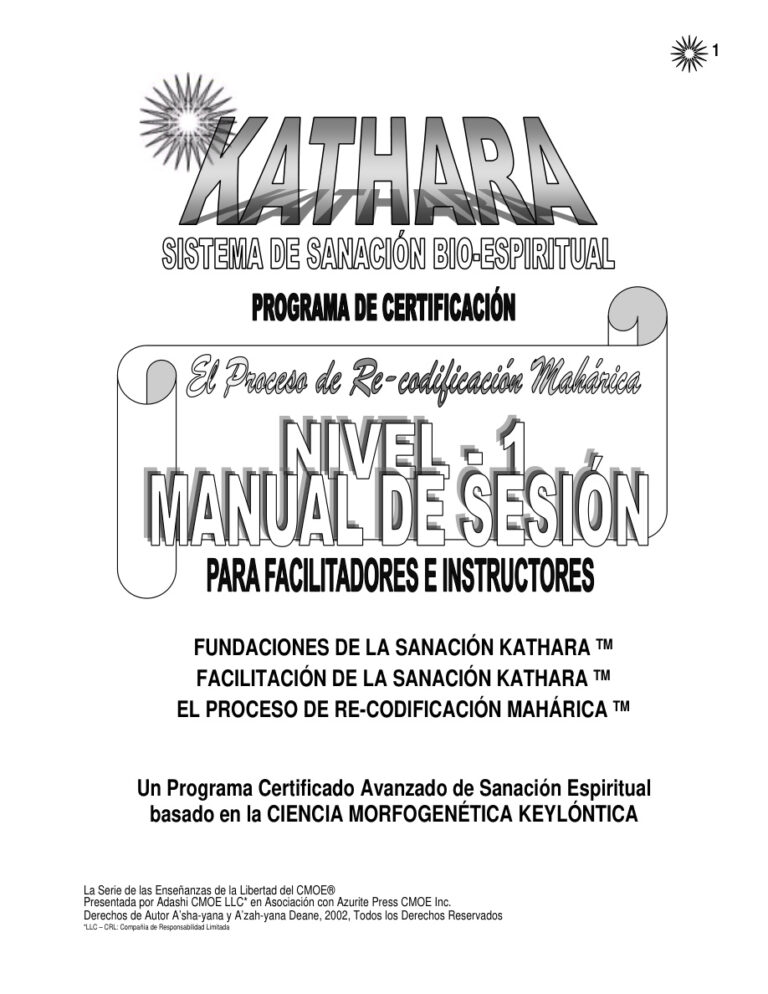 Kathara 1 Manual Spanish Edition Azurtanya Ah dE Tu pah Kitap Kapağı