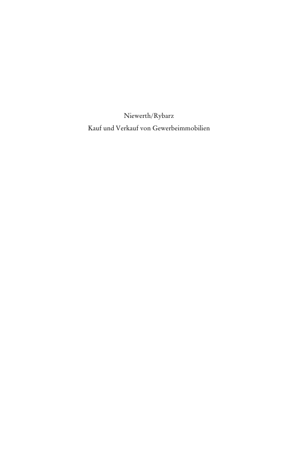 Kauf und Verkauf von Gewerbeimmobilien PDF Download