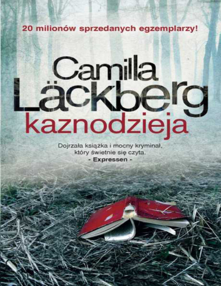 Kaznodzieja Camilla LACKBERG Kitap Kapağı