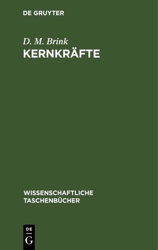 Kernkrafte German Edition D M Brink Kitap Kapağı