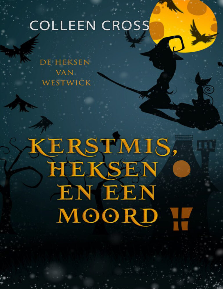 Kerstmis heksen en een moord Dutch Edition Colleen Cross Kitap Kapağı