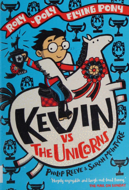 Kevin vs the Unicorns Philip Reeve Kitap Kapağı