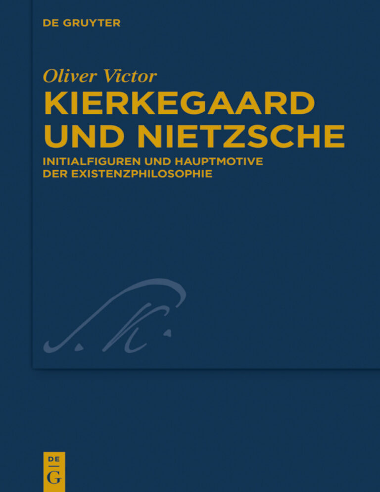 Kierkegaard und Nietzsche German Edition Oliver Victor Kitap Kapağı
