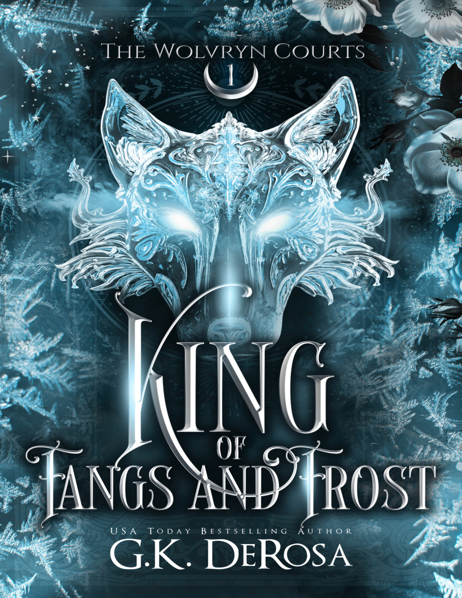 King of Fangs and Frost GK DeRosa Kitap Kapağı