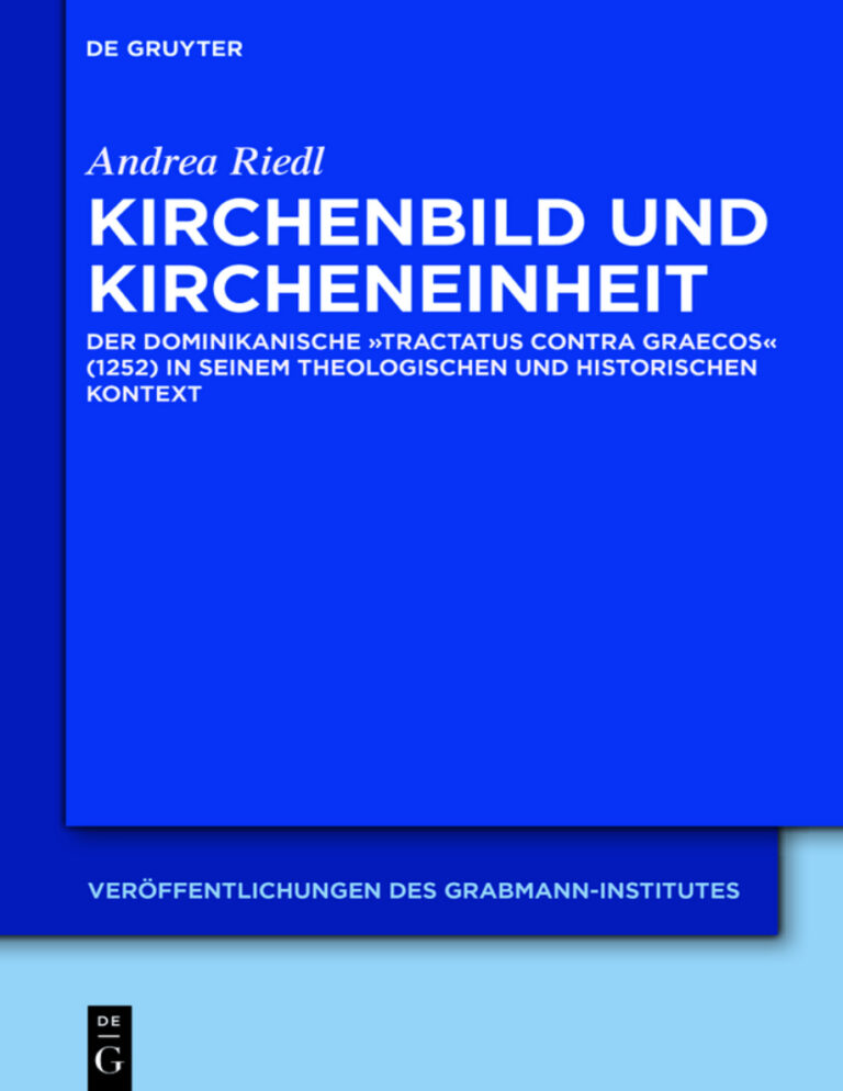 Kirchenbild und Kircheneinheit German Edition Andrea Riedl Kitap Kapağı