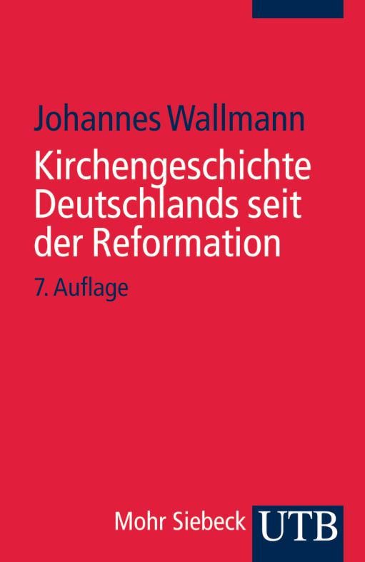 Kirchengeschichte Deutschlands seit der Reformation German Edition Johannes Wallmann Kitap Kapağı