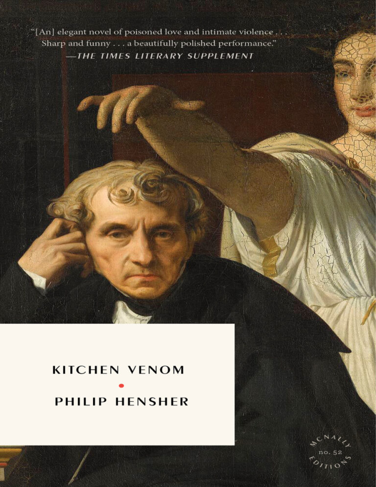 Kitchen Venom Philip Hensher Kitap Kapağı