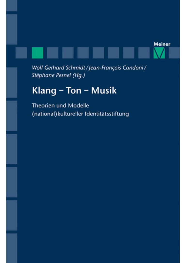 Klang Ton Musi German Edition Jean Francois Candoni Kitap Kapağı