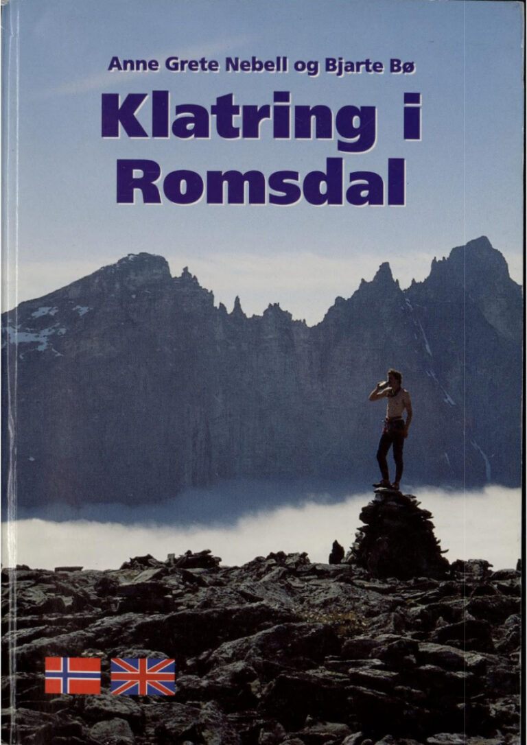 Klatring i Romsdal Norwegian Edition Anne Grete Nebell Kitap Kapağı