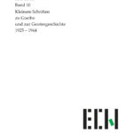 Kleinere Schriften zu Goethe und zur Geistesgeschichte German Edition Ernst Cassirer Kitap Kapağı