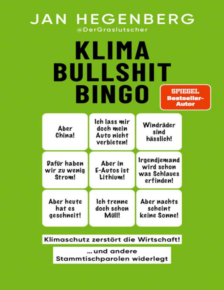 Klima Bullshit Bingo German Edition Jan Hegenberg Kitap Kapağı