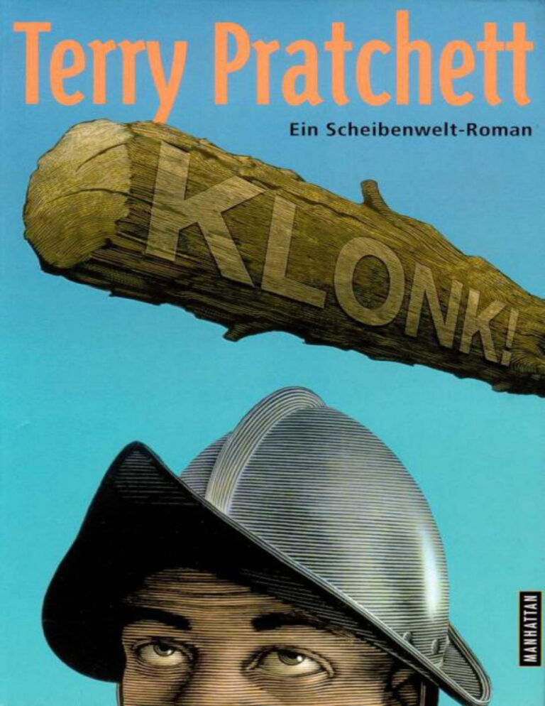 Klonk Terry Pratchett Kitap Kapağı