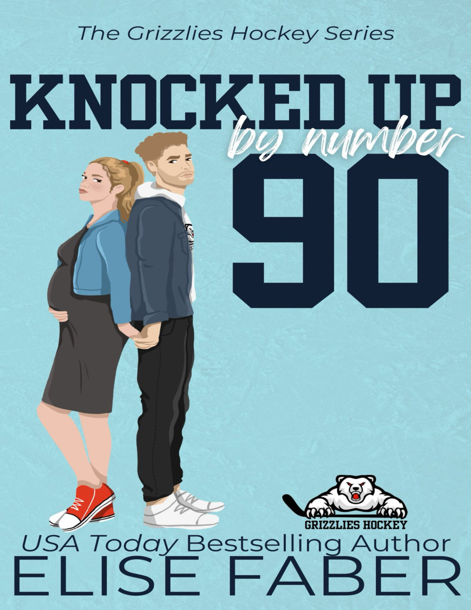 Knocked Up By Number Ninety Elise Faber Kitap Kapağı