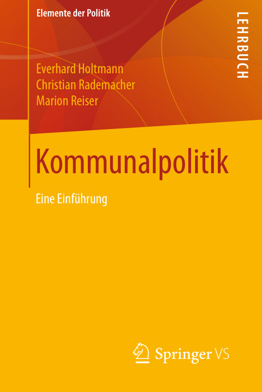 Kommunalpolitik Eine Einfuhrung Wiesbaden German Edition Christian Rademacher Kitap Kapağı