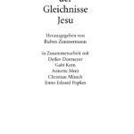 Kompendium der Gleichnisse Jesu German Edition Ruben Zimmermann Kitap Kapağı