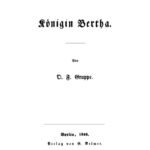 Konigin Bertha German Edition O F Gruppe Kitap Kapağı