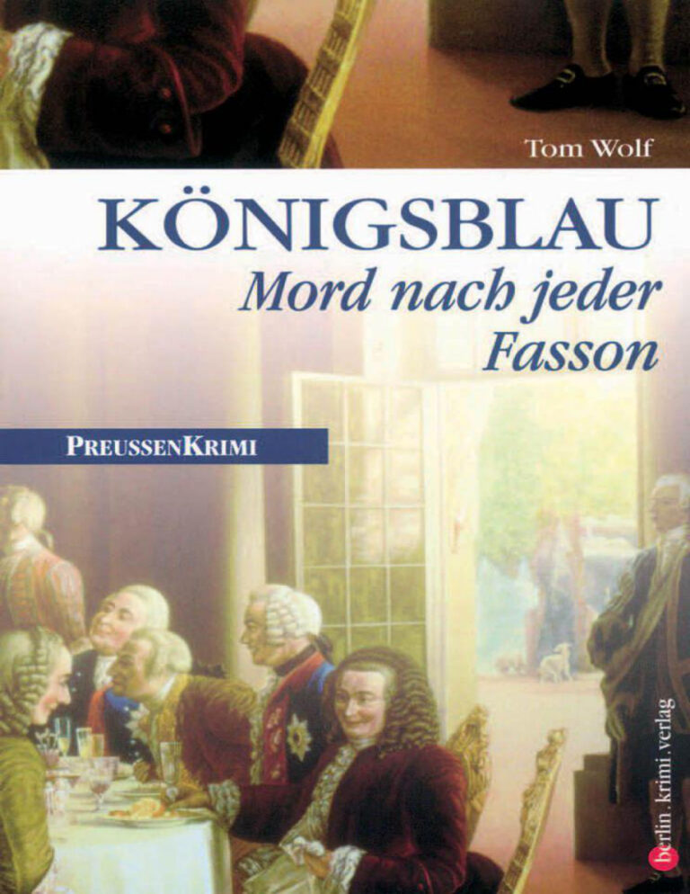 Konigsblau Mord nach jeder Fasson German Edition Tom Wolf Kitap Kapağı