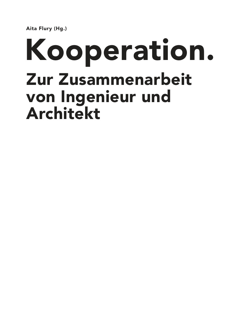Kooperation German Edition Aita Flury Kitap Kapağı