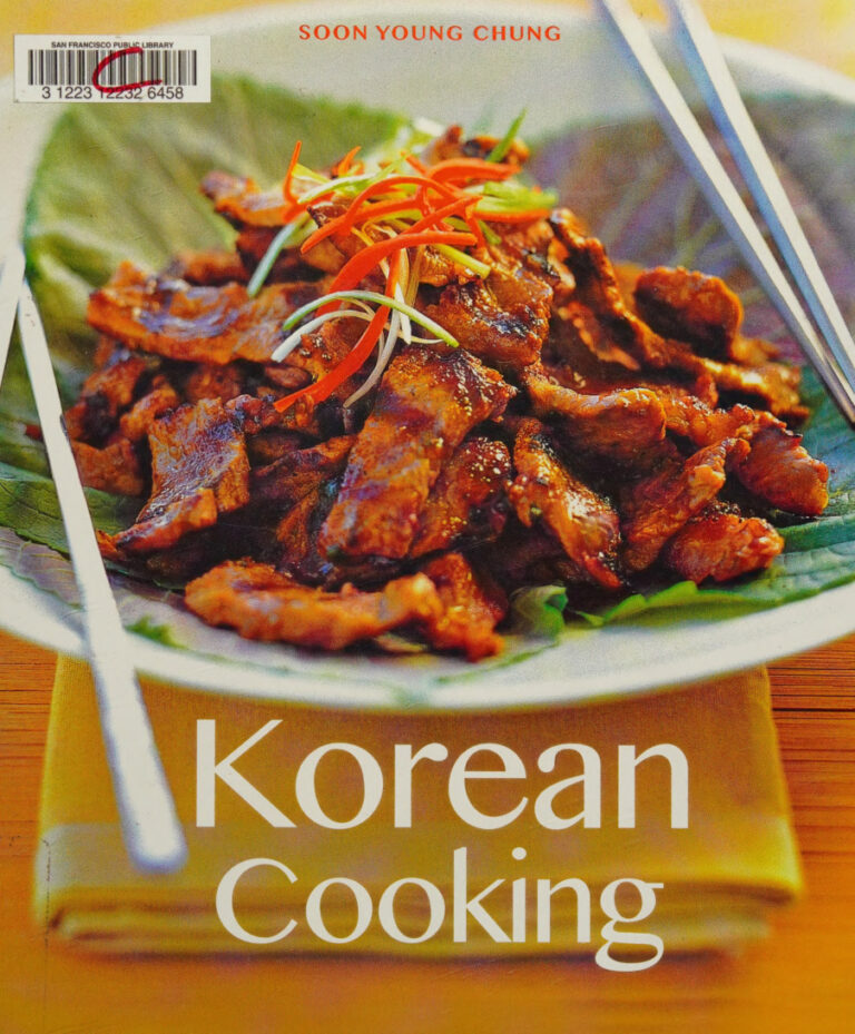 Korean Cooking Soon Young Chung Kitap Kapağı