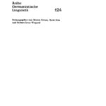 Korrelate im Deutschen German Edition Bernhard Sonnenberg Kitap Kapağı