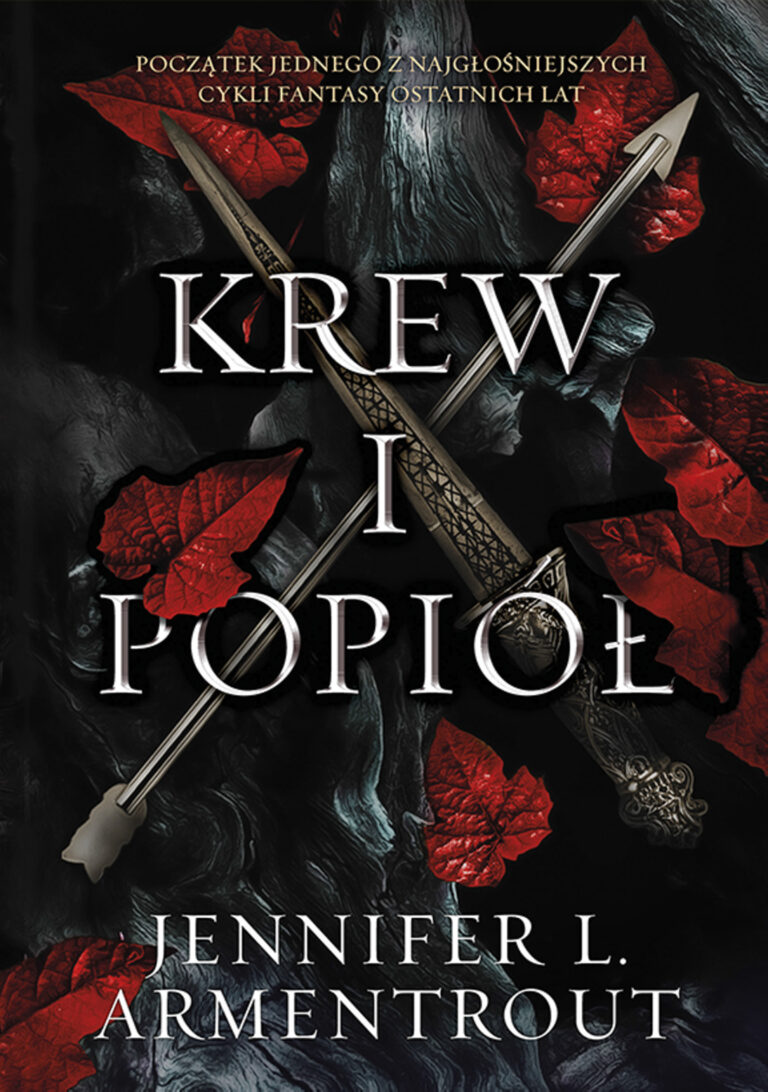 Krew i popiol Polish Edition Armentrout Jennifer L Kitap Kapağı