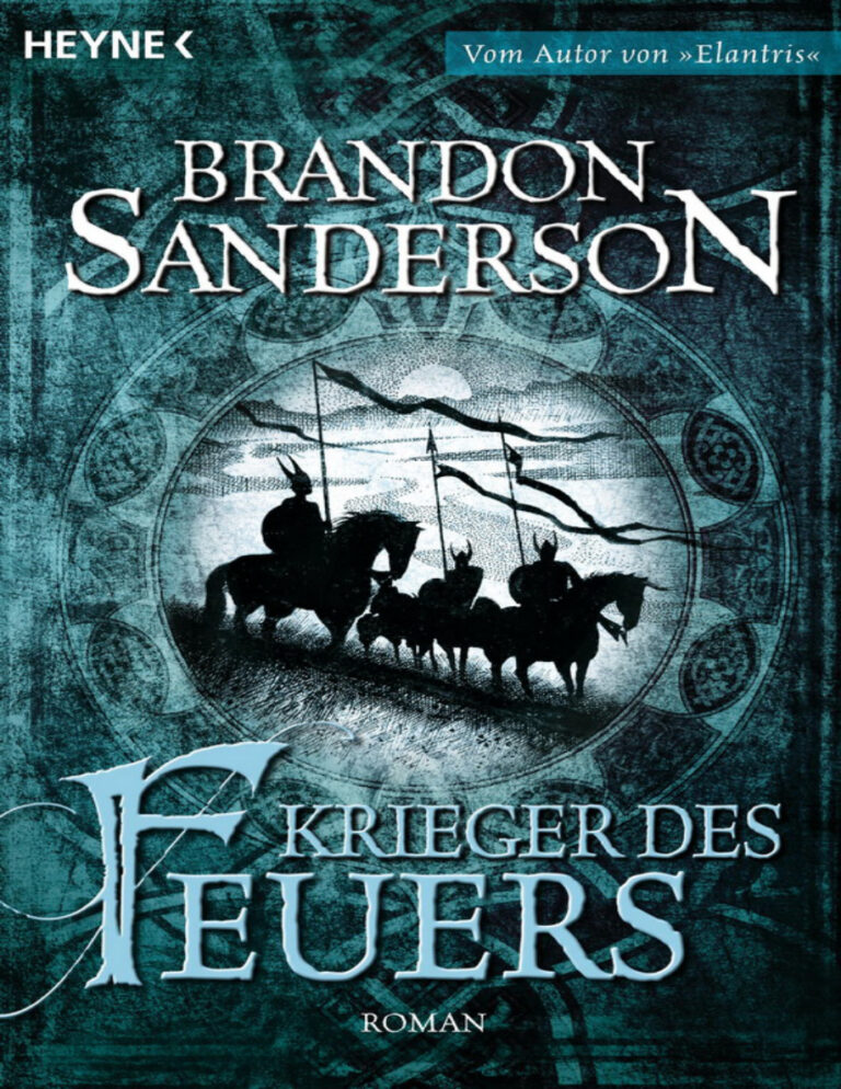 Krieger des Feuers German Edition Brandon Sanderson Kitap Kapağı