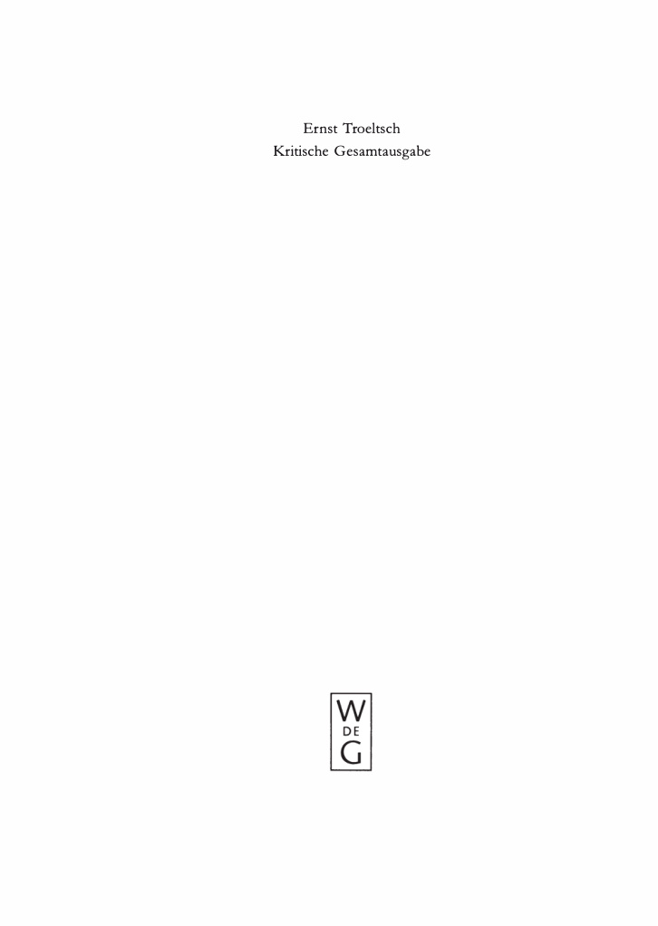 Kritische Gesamtausgabe Band 2 Rezensionen und Kritiken German Edition Friedrich Wilhelm Graf Kitap Kapağı